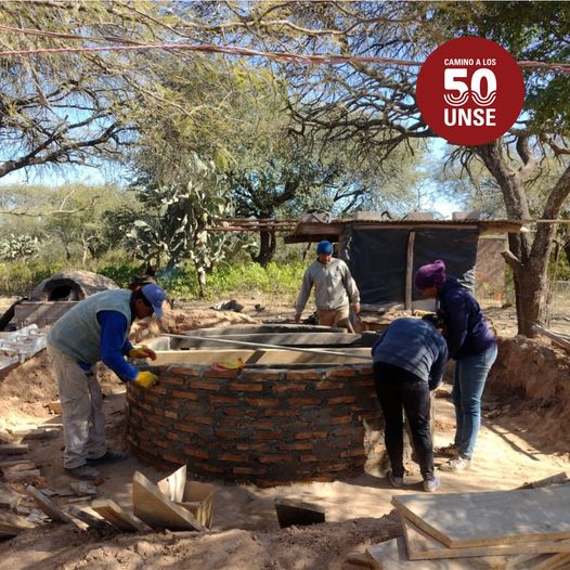 LA UNSE EJECUTA PROYECTO PARA COSECHAR AGUA EN GUASAYÁN